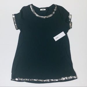 Black Crewneck Tee